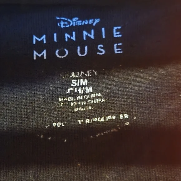 Disney Red and Black Polka Dot Womsn Footie B3 - Picture 3 of 4